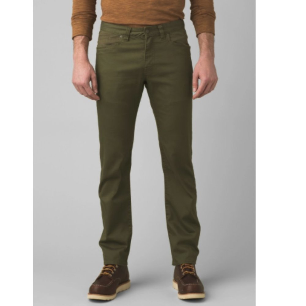Prana Slim Fit BRIDGER Jean in Green 33 x 32